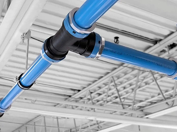 phụ kiện ống nhôm AIRpipe cho hệ khí nén