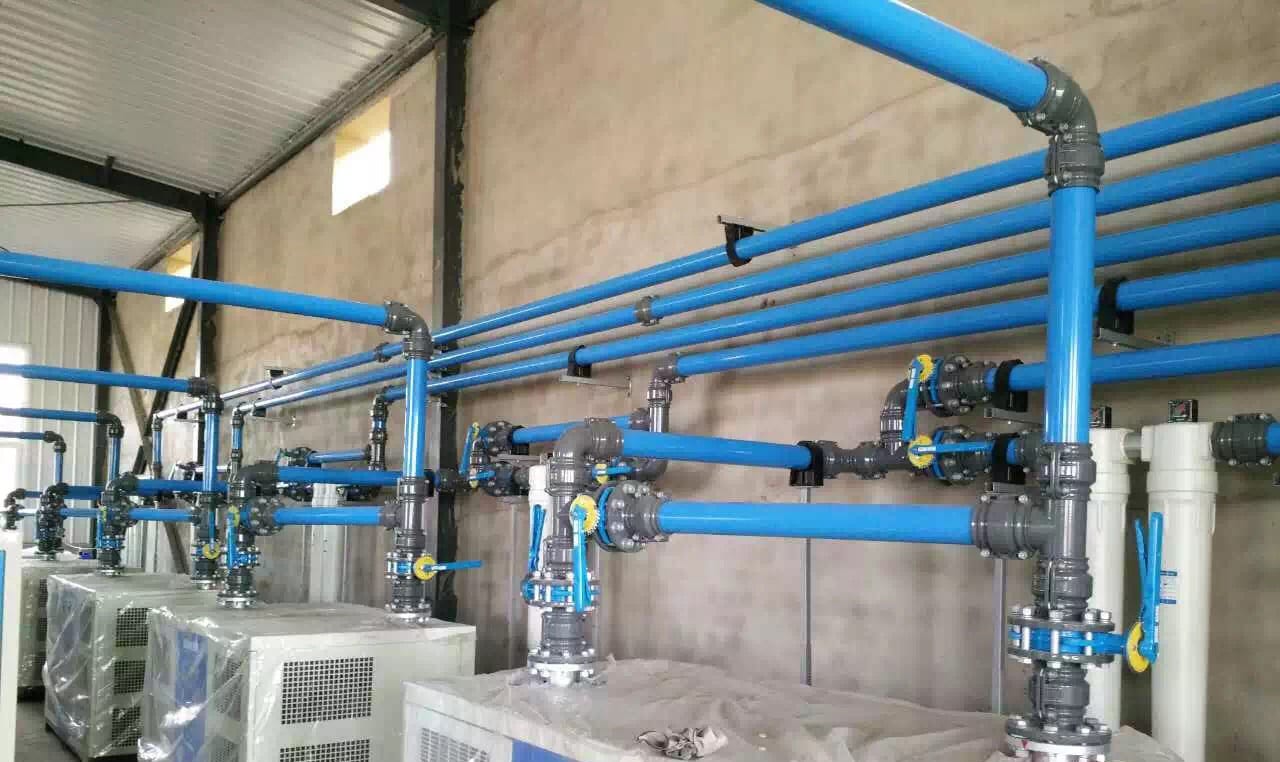 Thi công ống nhôm khí nén không hàn Airpipe tại Greenwork