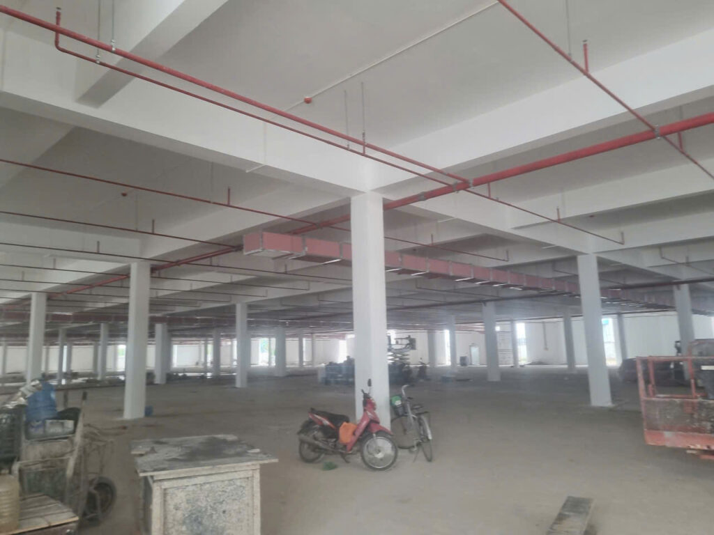 Hệ thống ống thép chữa cháy không hàn AIRpipe cho chung cư và nhà xưởng