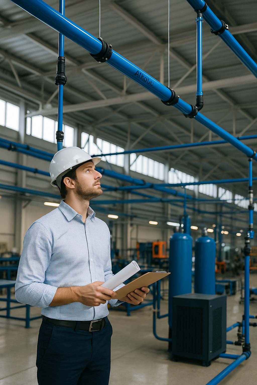 Ống nhôm hợp kim khí nén AIRpipe